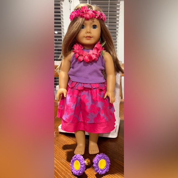 American Girl DotY 2011 Kanani Luau Hawaii Outfit - OUTFIT ONLY no doll included - Picture 3 of 9